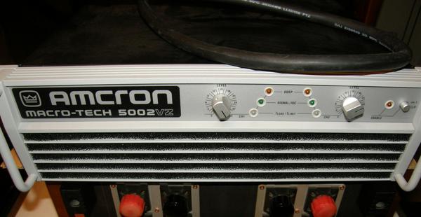 アムクロン AMCRON MA-5002VZ プロ用パワーアンプ
