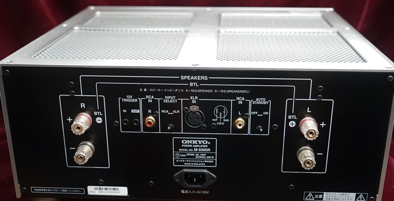 オンキョー ONKYO M-5000R パワーアンプ
