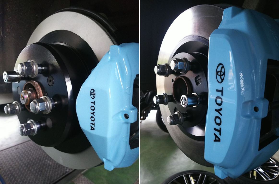 クラウンハイブリットGWS204 ブレーキカスタマイズ（F