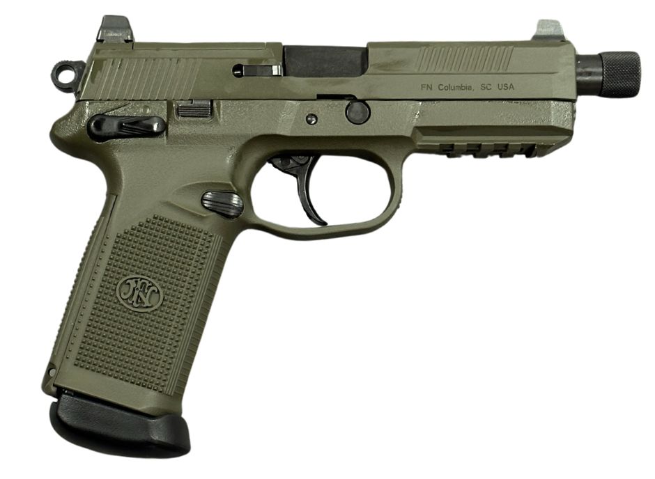 FN FNX-45 Tactical .45 ACP Semi Auto Pistol 66-101632-ODG | 15+1