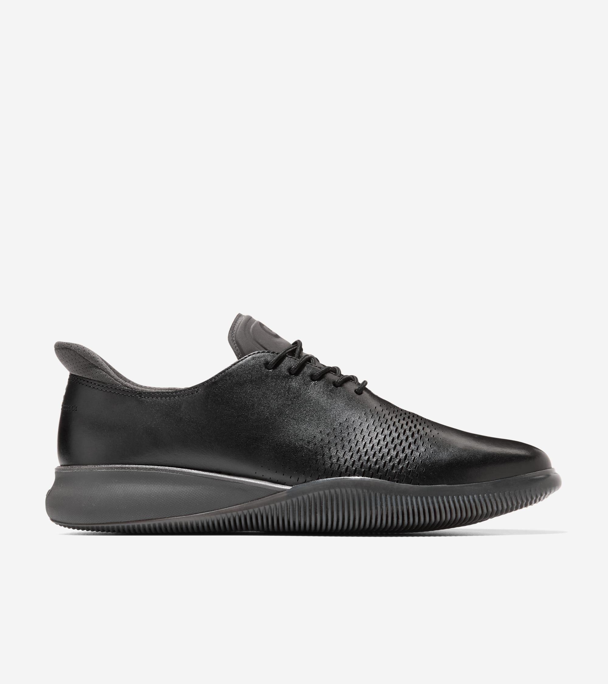 Men's 6.ZERØGRAND Laser Quick-On Oxfords in Black | Cole Haan
