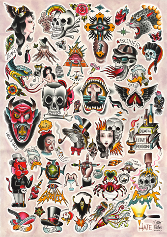 PAINTING - COTTON PICKIN TATTOO