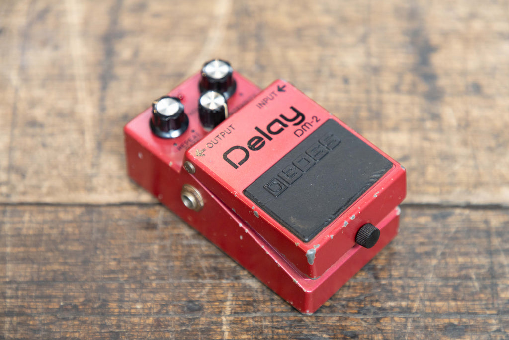 Boss DM-2 Delay (Black Label) 1981 - 1984 - Pink – Clingan Guitars