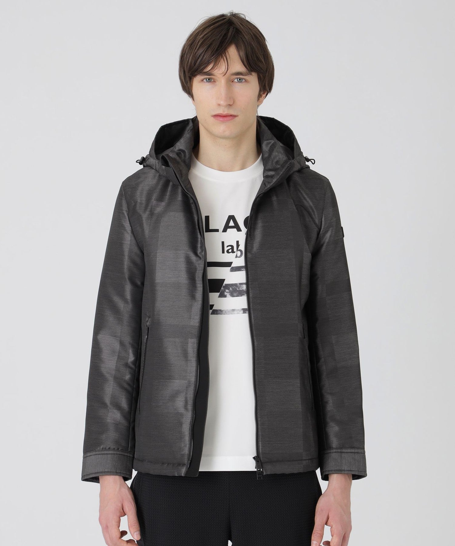 シャドークレストブリッジチェックパデッドパーカー（ブルゾン