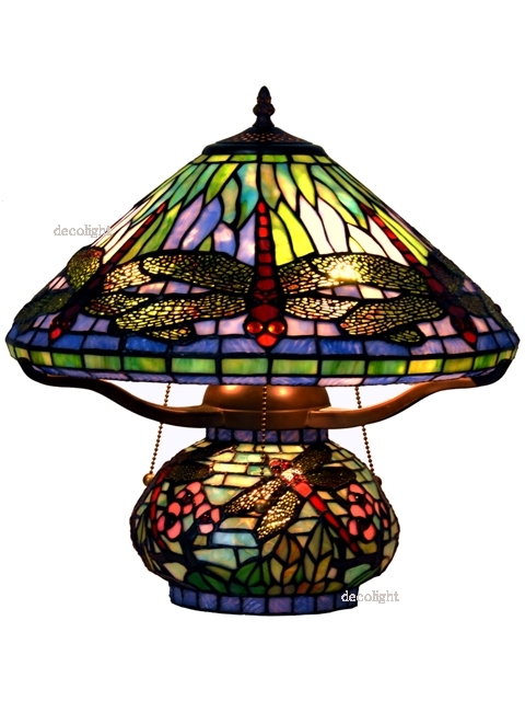 ステンドグラスランプの デコライト (Deco Light) / [ QX4052