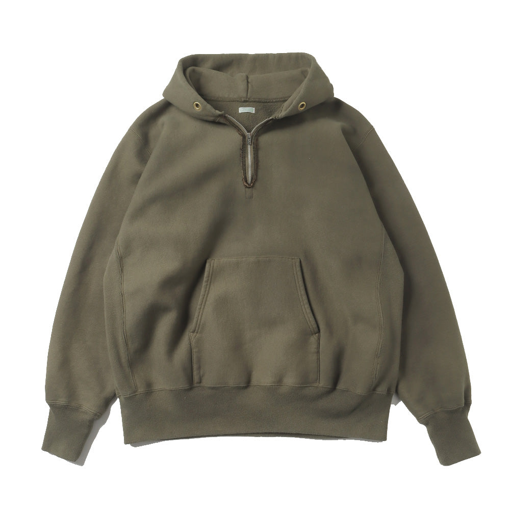 A.PRESSE (ア プレッセ) Vintage Half Zip Sweat Hoodie 25SAP-05-07K