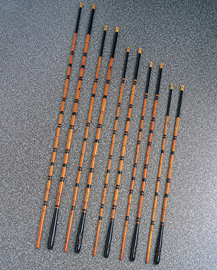 紀州へら竿 鉄心斎(へら 鮒竹竿専門店・黒べゑ)