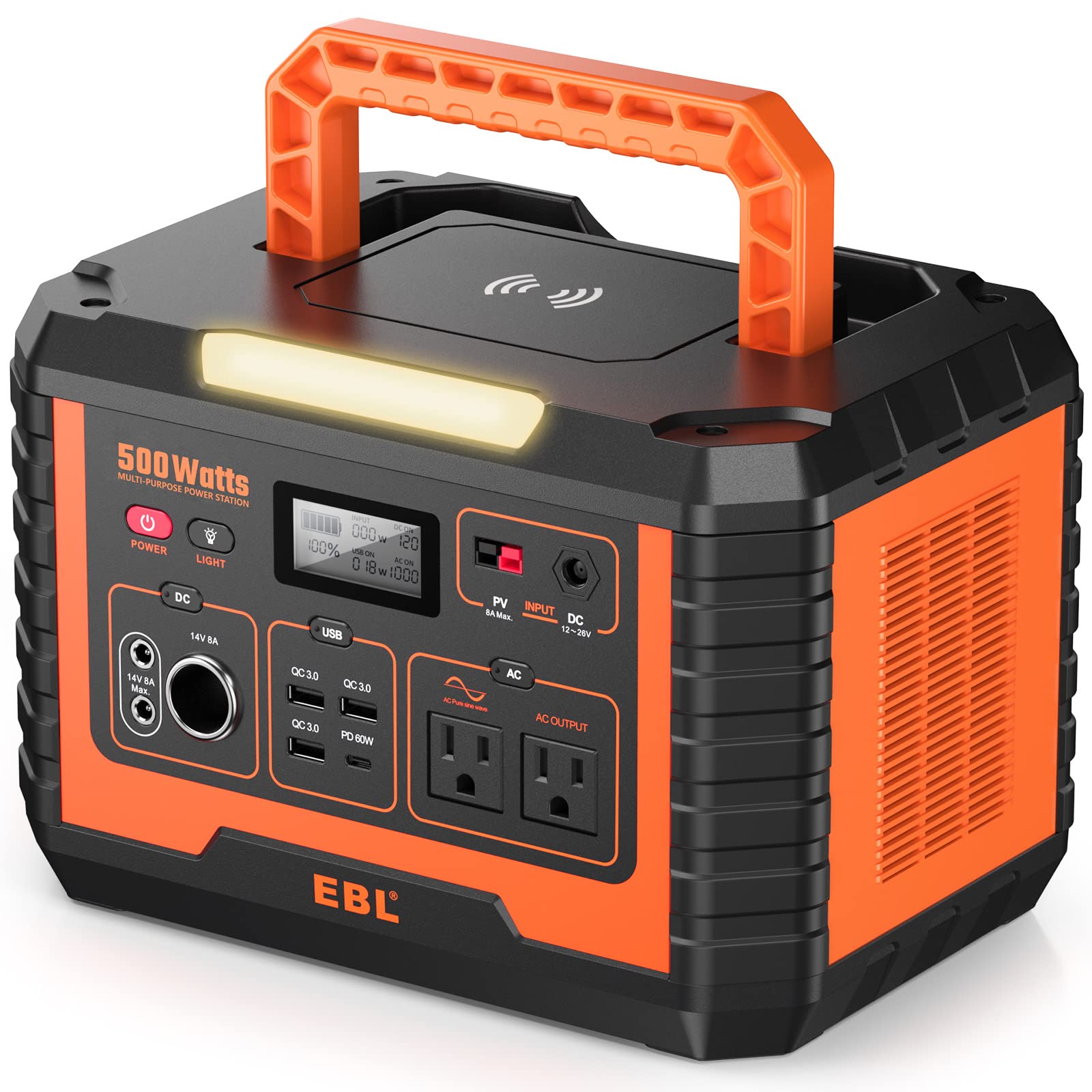 Shop EBL Portable Power Station 500W Online