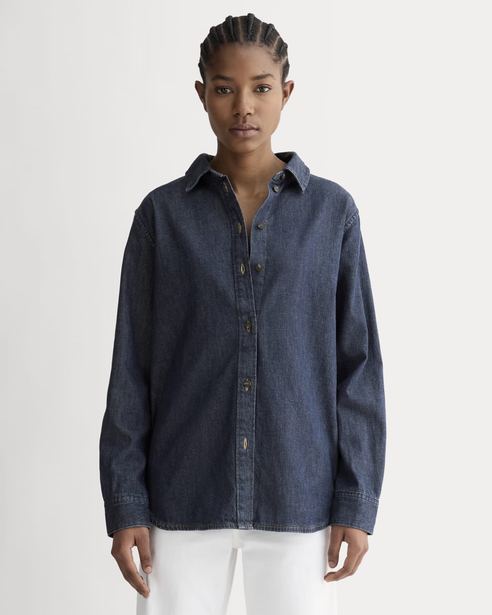The Must-Have Shirt in Denim | Dark Indigo – Everlane