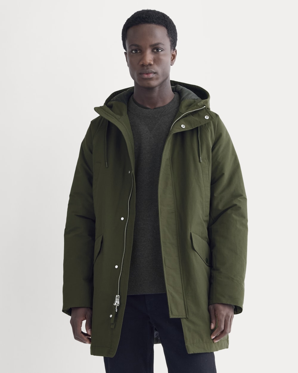 The Parka | Dark Green – Everlane