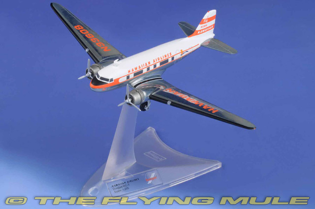 DC-3 1:200 Diecast Model - Herpa HE-572613 - $106.95