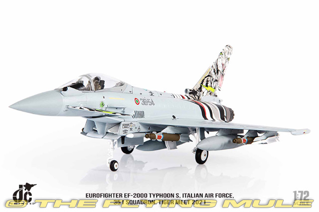 EF-2000 Typhoon S 1:72 Diecast Model - JC Wings JC-JCW-72-2000-009