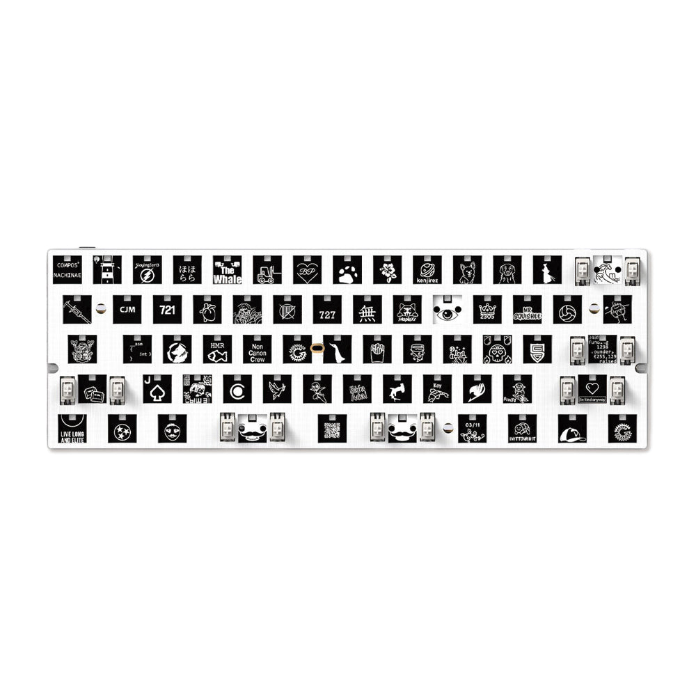 Wooting(ウーティング) 60HE v2 PCB モジュールキット 基盤のみ ANSI