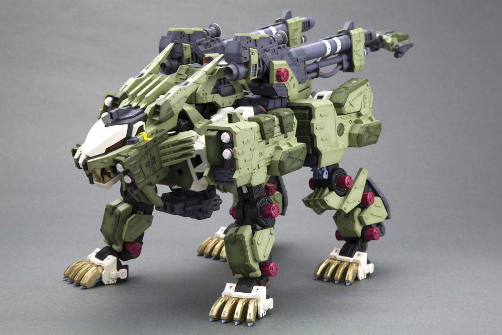 ZOIDS 1/72 RZ-041 Liger Zero Panzer: Assembled, Painted No.30 Big