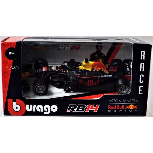 ブラーゴ】1/43 アストンマーチン レッドブル RB14 F1 2018 (#3 D