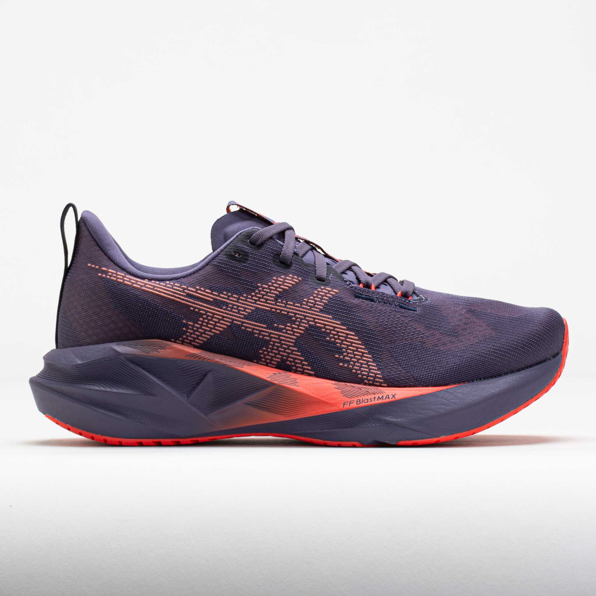 ASICS Novablast 5 Men's Greyish Purple/Coral Reef – Holabird Sports
