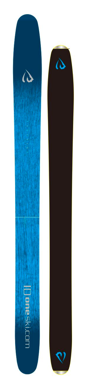 ID one FR-JPOW Powder Ski 170cm 177cm 184cm 188cm