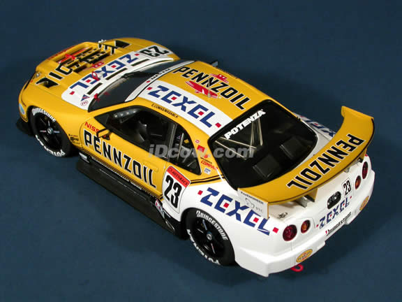 2001 Nissan Skyline GTR R34 JGTC #23 Pennzoil Nismo diecast model