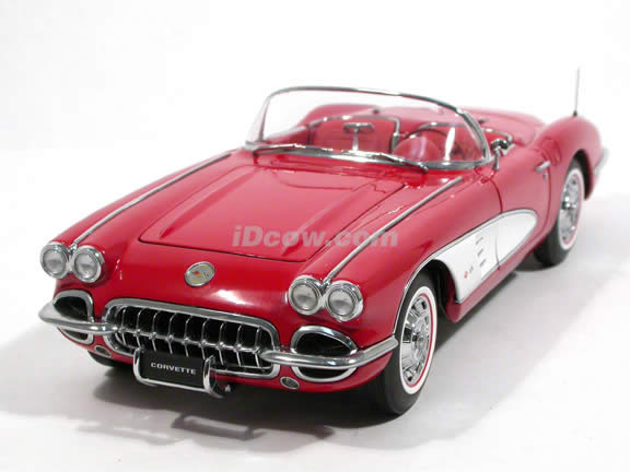 1959 Chevrolet Corvette diecast model car 1:18 scale die cast by