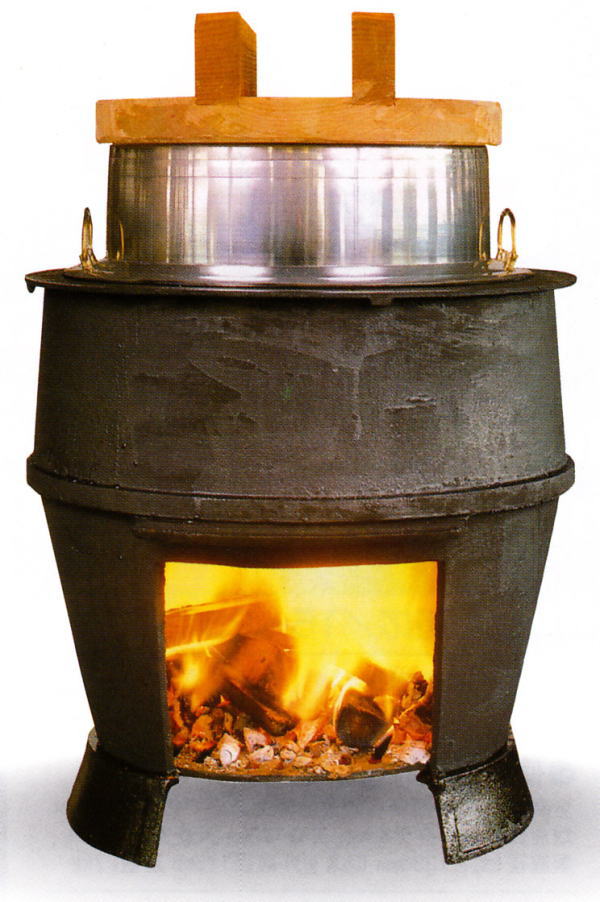 SHOEI 兼用かまど No.4 (最高級鋳物製) ☆「暮らし館」イマジネット☆