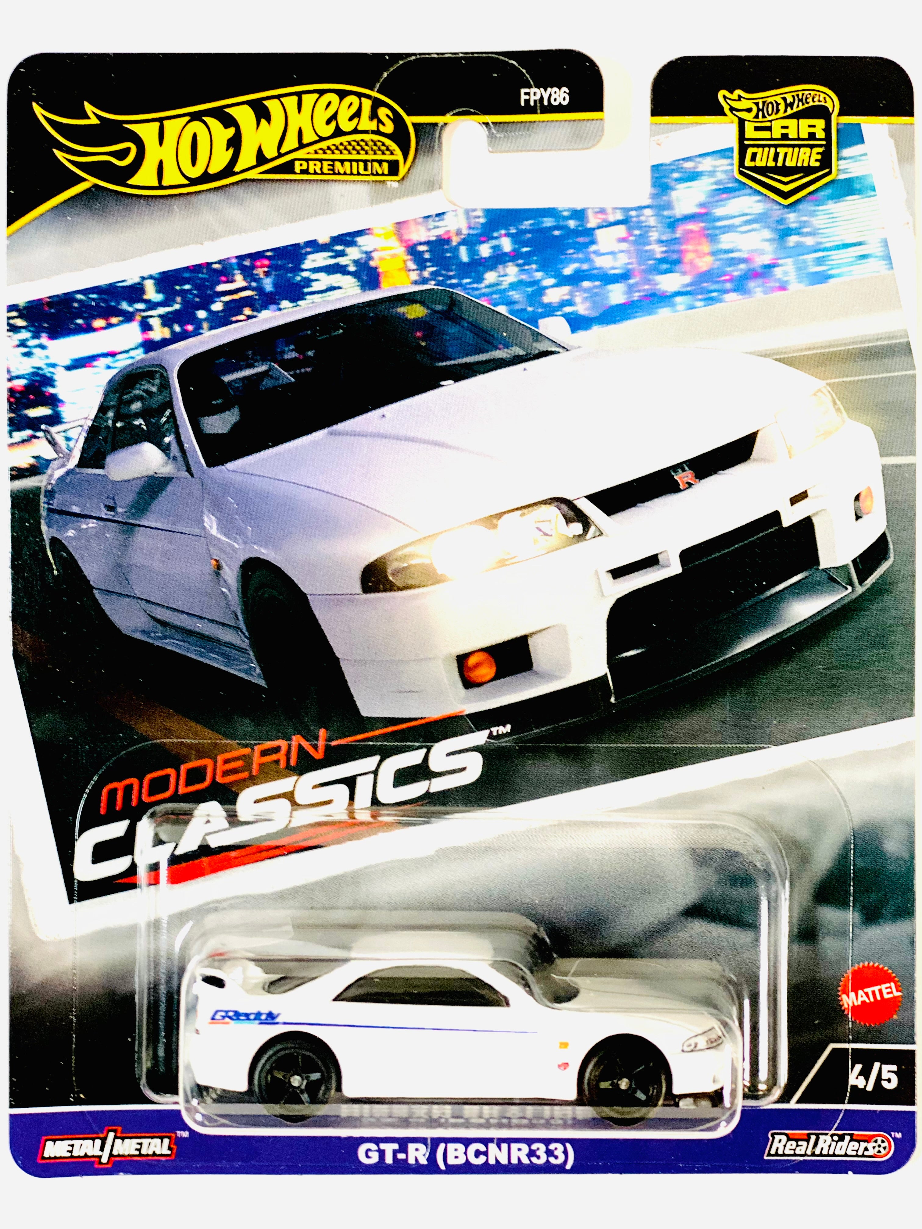 Hot Wheels 2024 Modern Classics Nissan Skyline GTR R33 (BCNR33