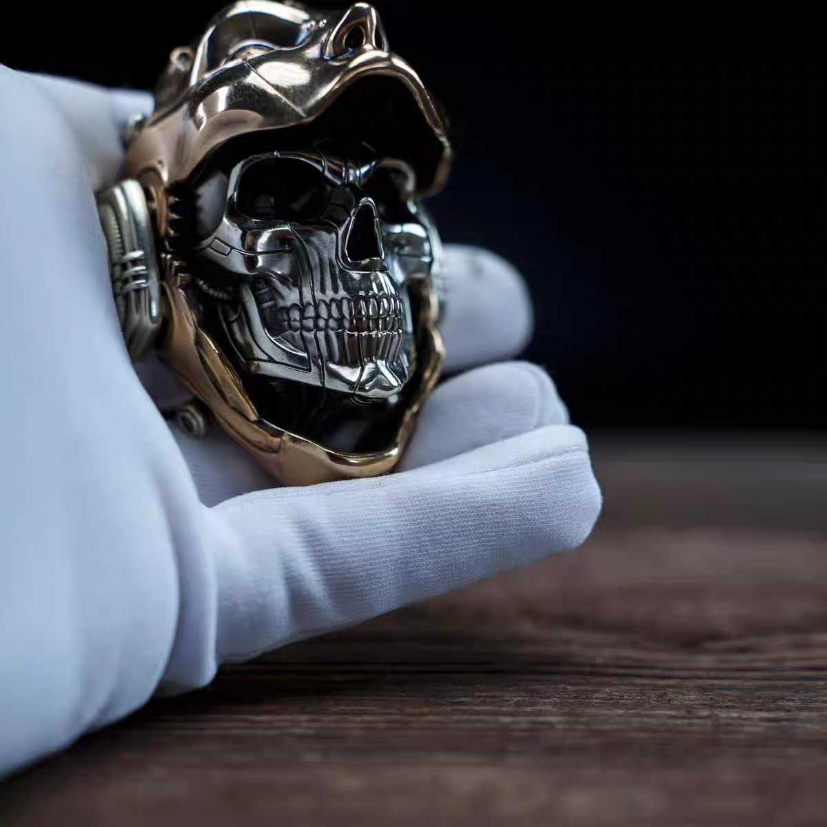 JZEDC Mechanical Princess Magnet – Steampunk Skull Mask