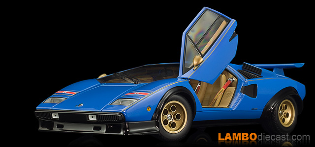 The 1/18 Lamborghini Countach LP500S from Kyosho, a review by