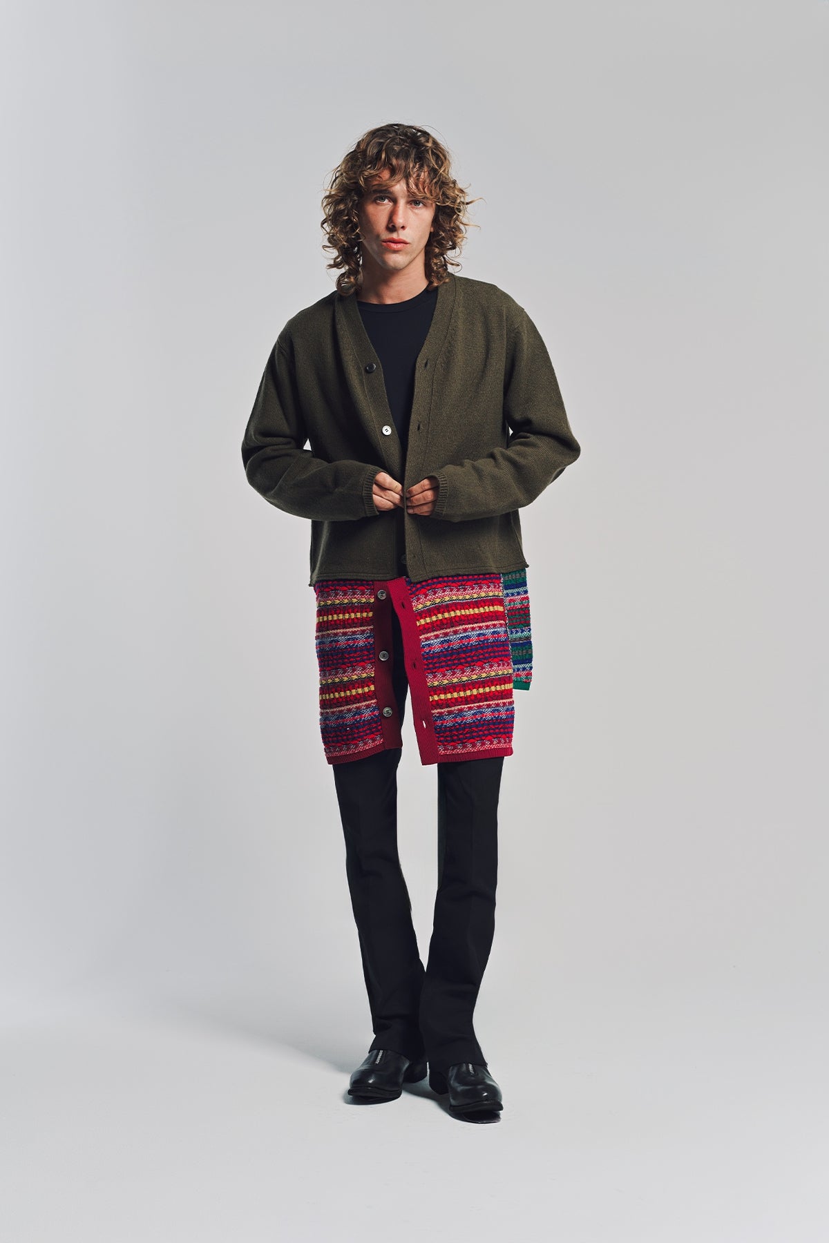 COMME DES GARCONS HOMME PLUS | SPLIT CARDIGAN