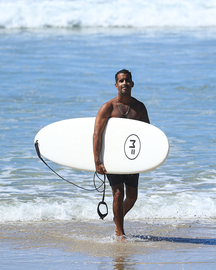 BEASTIE EPOXY LAM - WHITE FCSII – MICK FANNING SOFTBOARDS AUS
