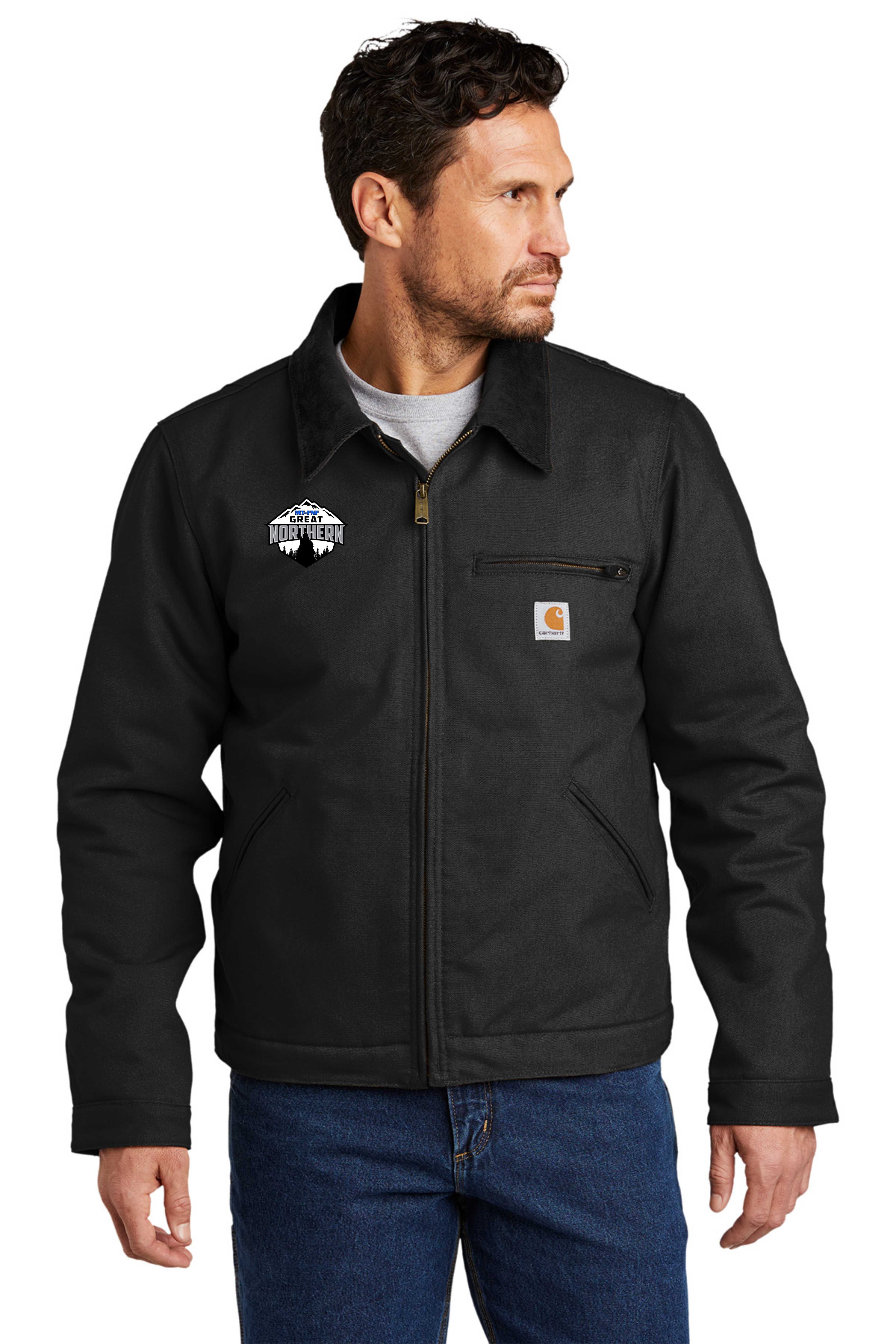 Carhartt® Duck Detroit Jacket with Great Northern Logo CT103828