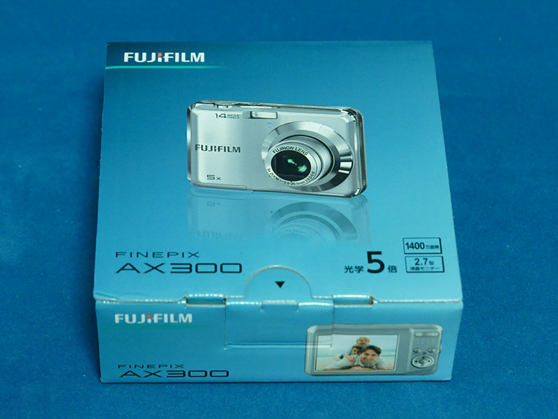 富士フイルム FinePix AX300の外観をみる /monox デジカメ 比較 レビュー