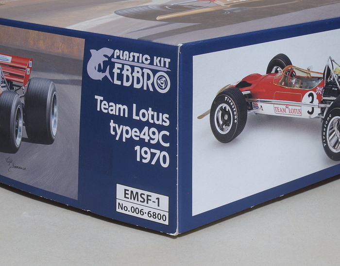 エブロ ロータス49Cの制作 その1 仮組