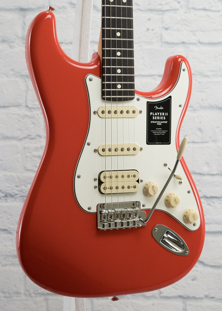 Fender Player II Stratocaster HSS- Coral Red – Morgan Music