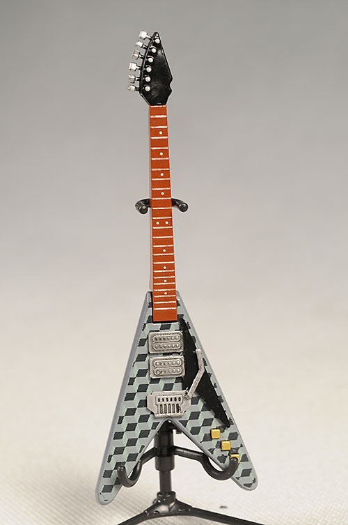 Review and photos of Guitar Hero 1/12 scale guitars by McFarlane Toys