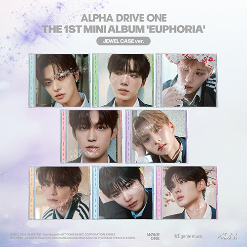 ALPHA DRIVE ONE THE 1ST MINI ALBUM [ EUPHORIA ] JEWEL CASE VER