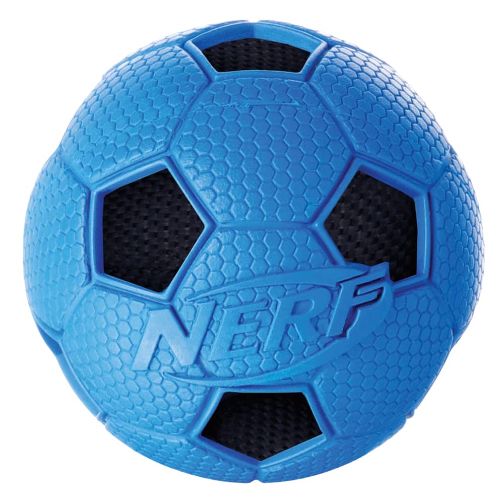 Nerf Dog MEDIUM Soccer Crunch Ball - Nerf Dog Toys