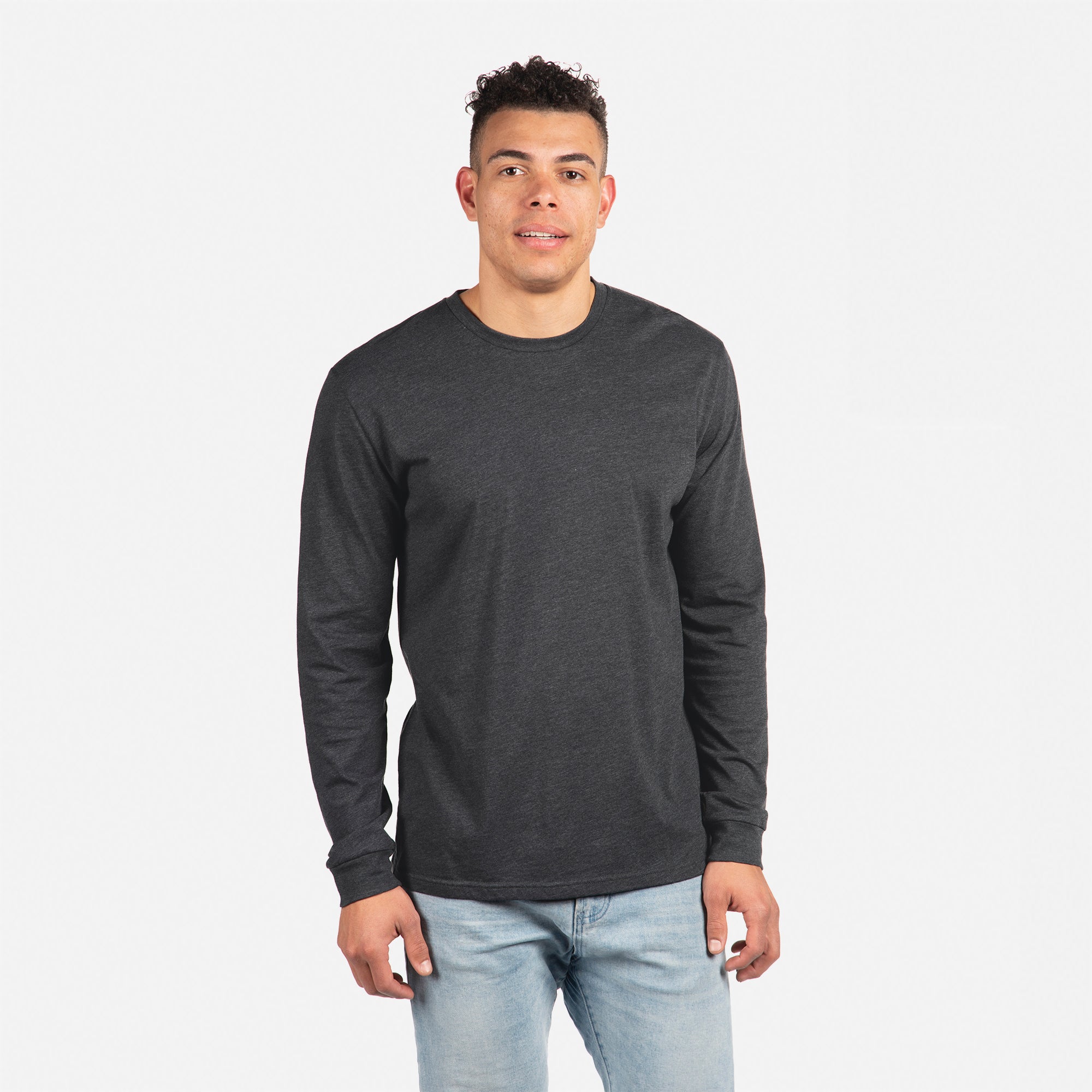 CVC Long Sleeve T-Shirt - Charcoal | 6211 | NLA