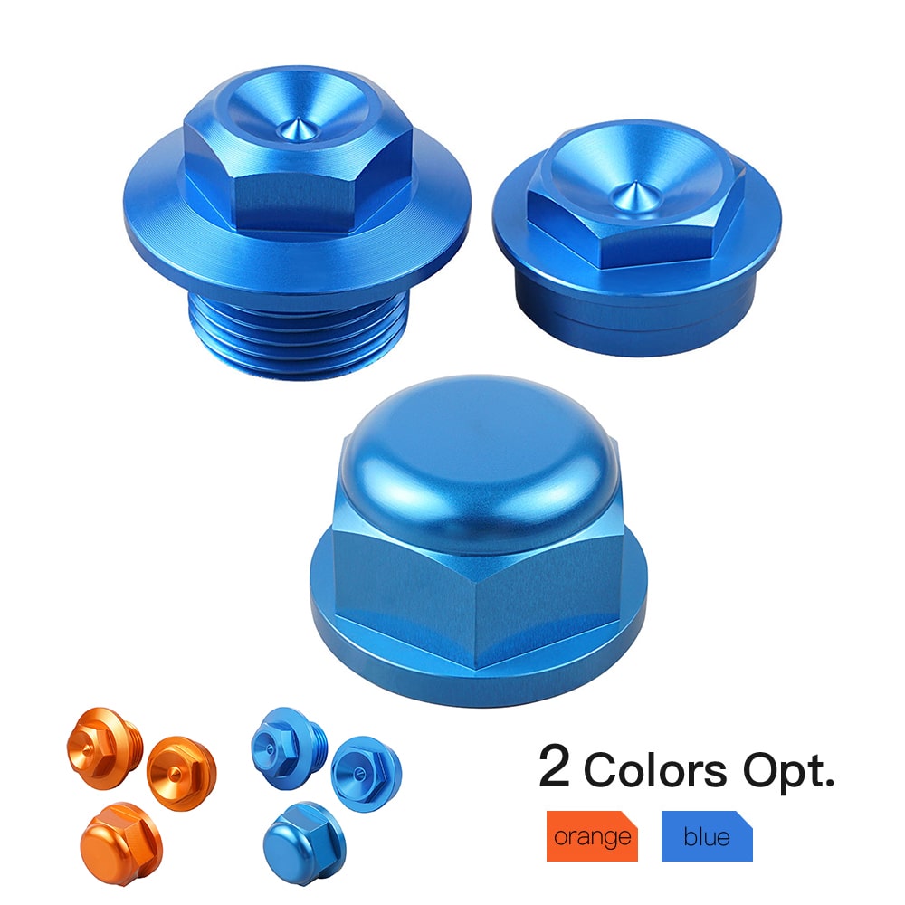 Front Rear Wheel Axle Nuts Bolts for KTM 350 500 EXC-F 2016-2022