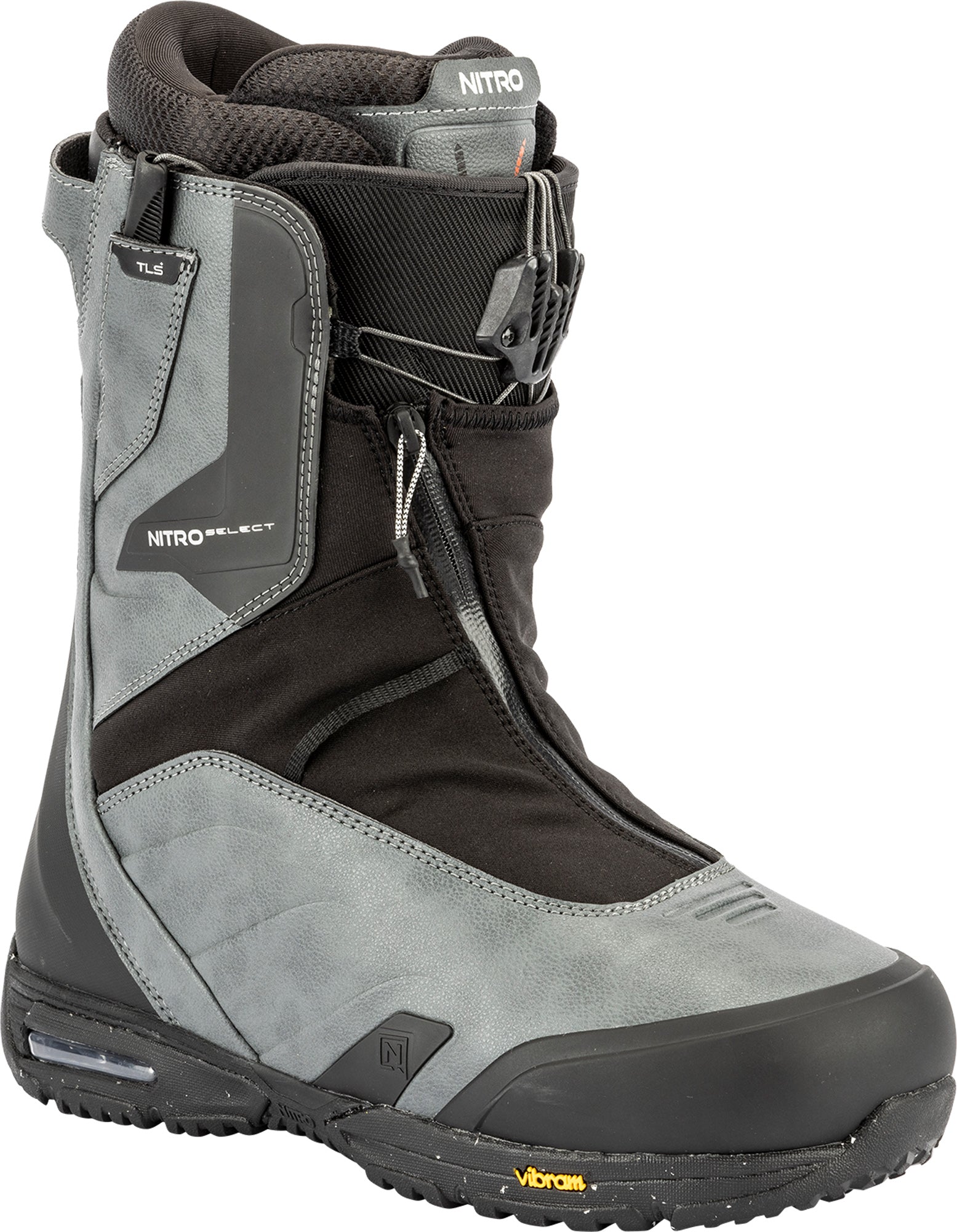 Nitro Select TLS+ Snowboard Boots - Charcoal / Black