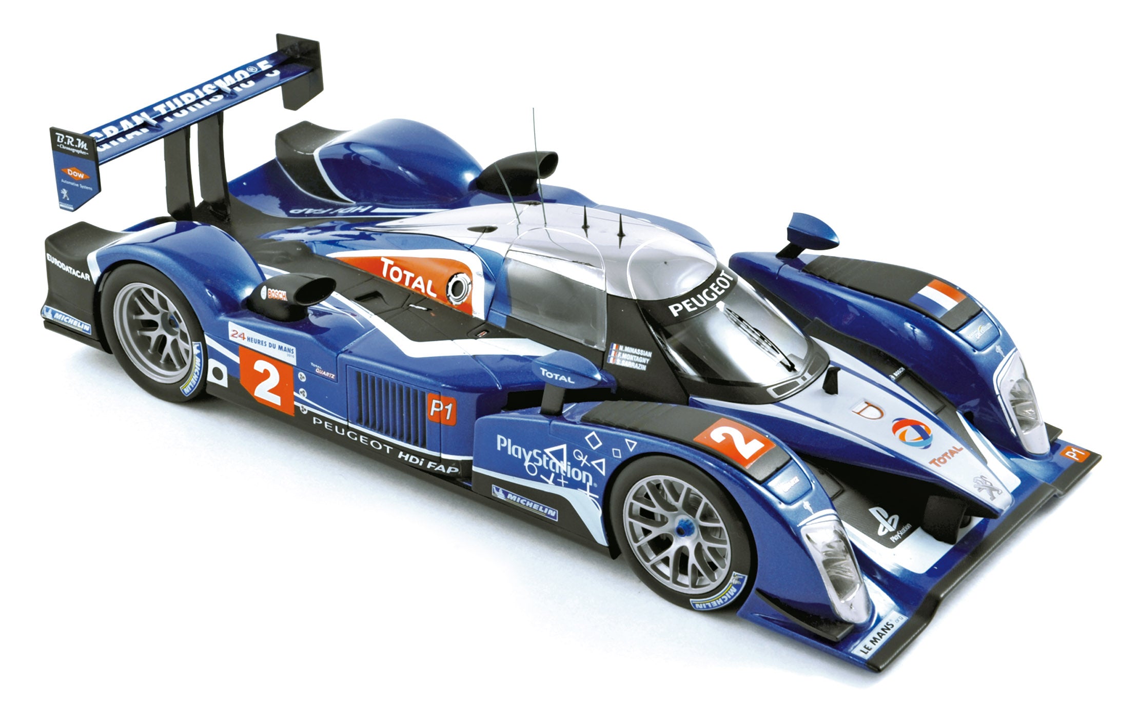 Peugeot 908 HDI FAP 2010 24H Le Mans 2 Team Peugeot Sport 1:18 – Norev
