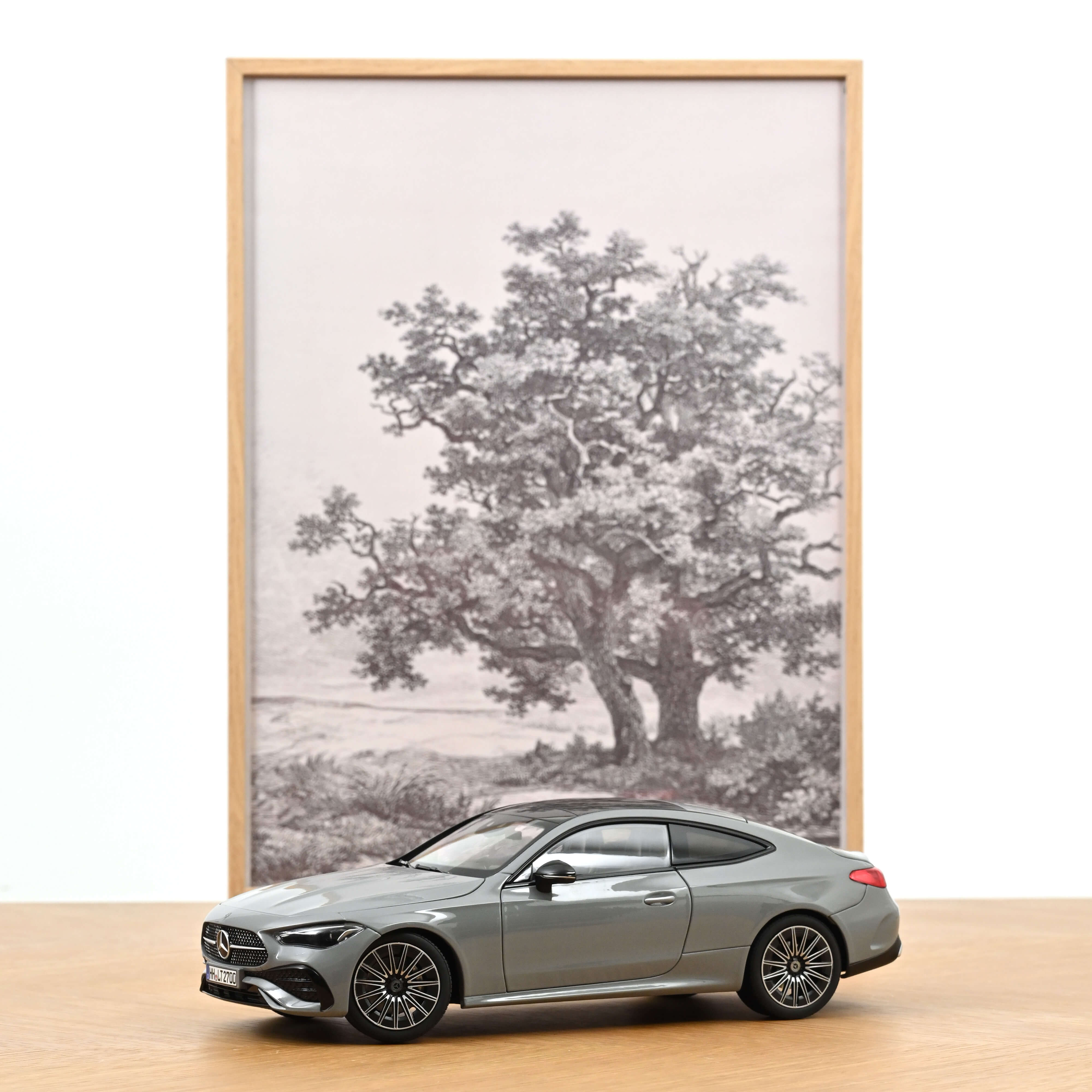 Mercedes-Benz CLE Coupé 2024 Alpine Grey 1:18 - 200pcs – Norev