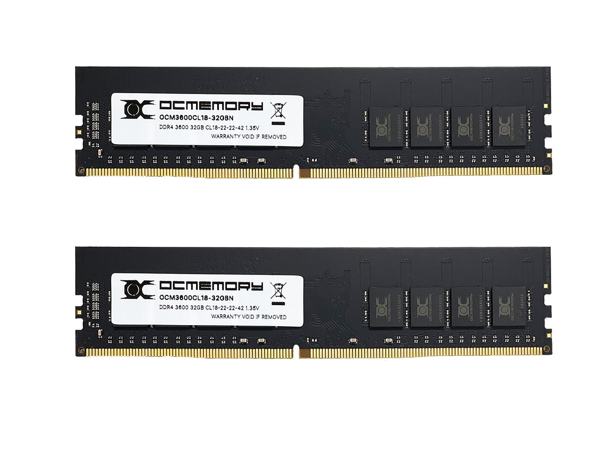 OCM3600CL18D-64GBN （DDR4-3600 CL18 32GB×2） | OCMEMORY | オーシー