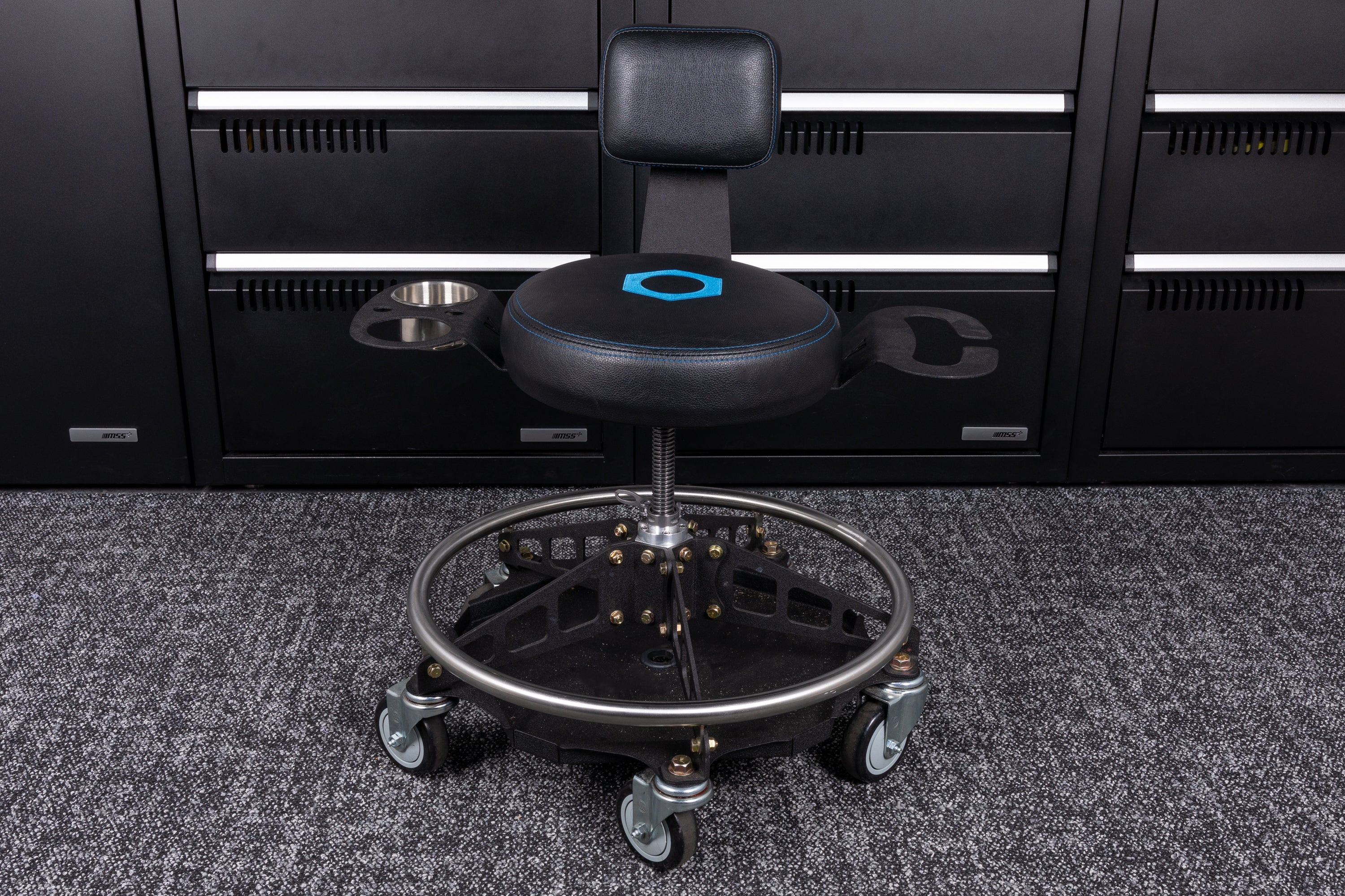 Best OG Vyper Garage Chair with Adjustable Height and Tool Tray