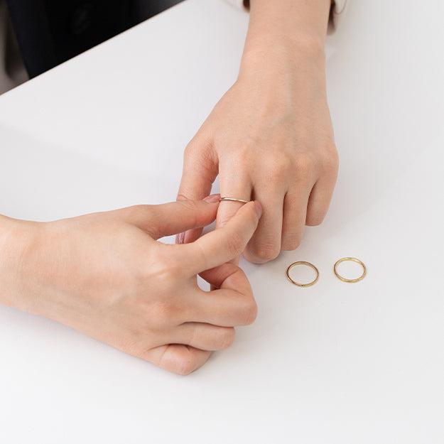 サイズ確認用リング（次回購入時利用可1,500円OFFクーポン付