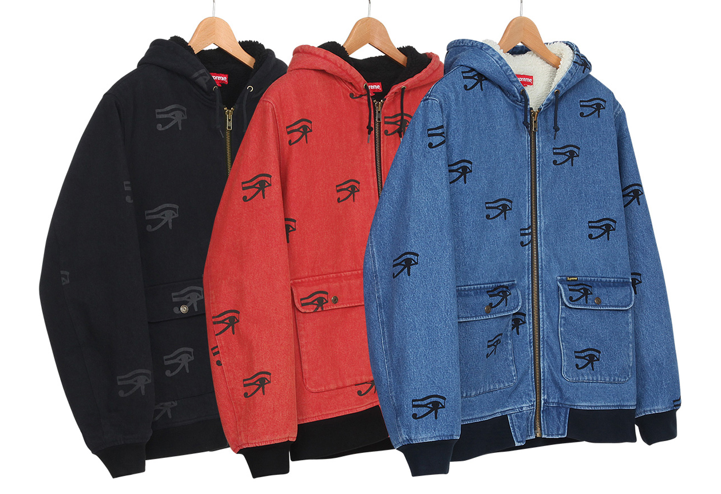 Supreme - Hooded Denim Work Jacket - ParkSIDER