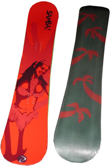 自分だけのシグネチャー・スノーボードを制作 デザインが苦手な方は