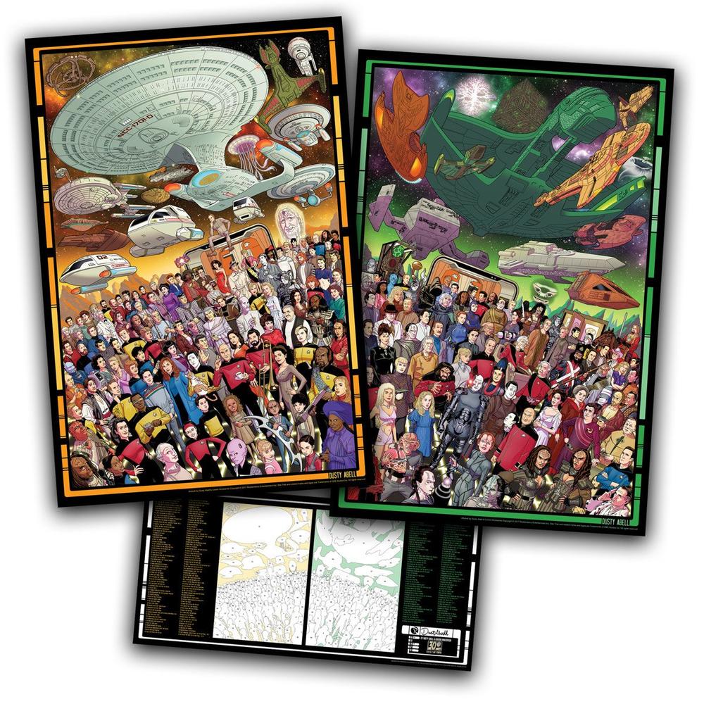 新スタートレック 30周年記念ポスターセット」