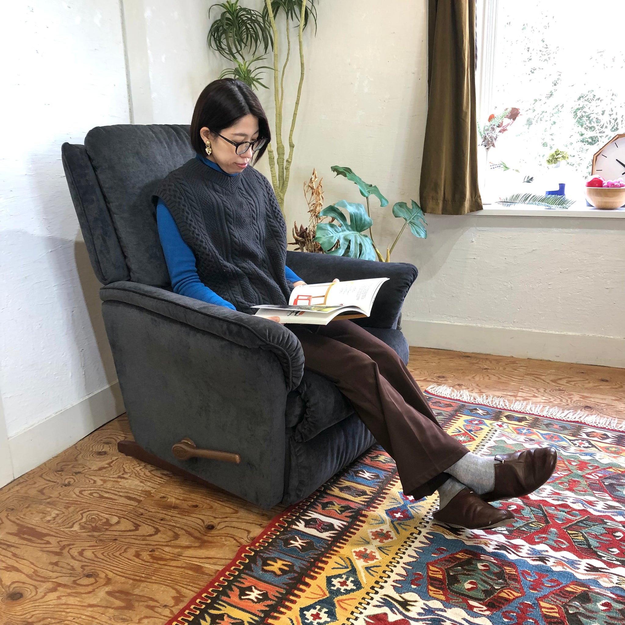 レイジーボーイ / La-z-Boy リクライナー ロッキングソファ 501