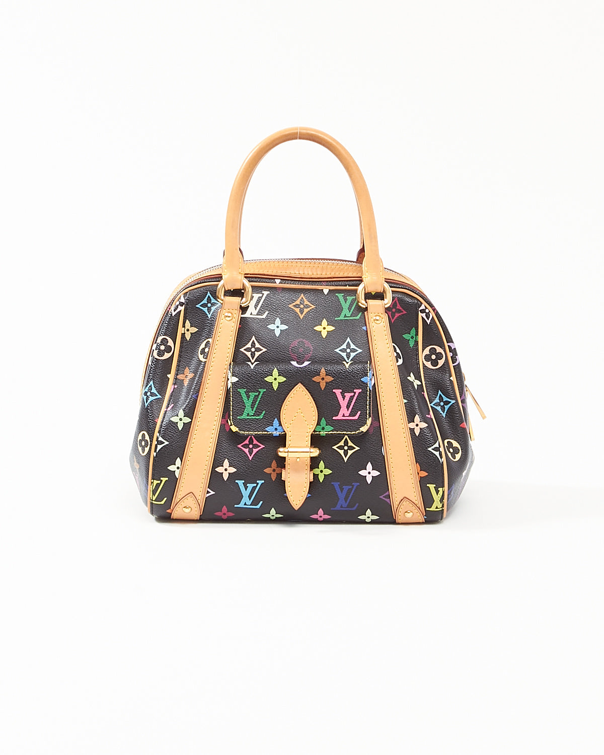 Explore a Louis Vuitton Black Monogram Multi-Colour Murakami