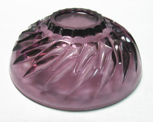 アールデコ ウランガラス紫中鉢 | 骨董 通販
